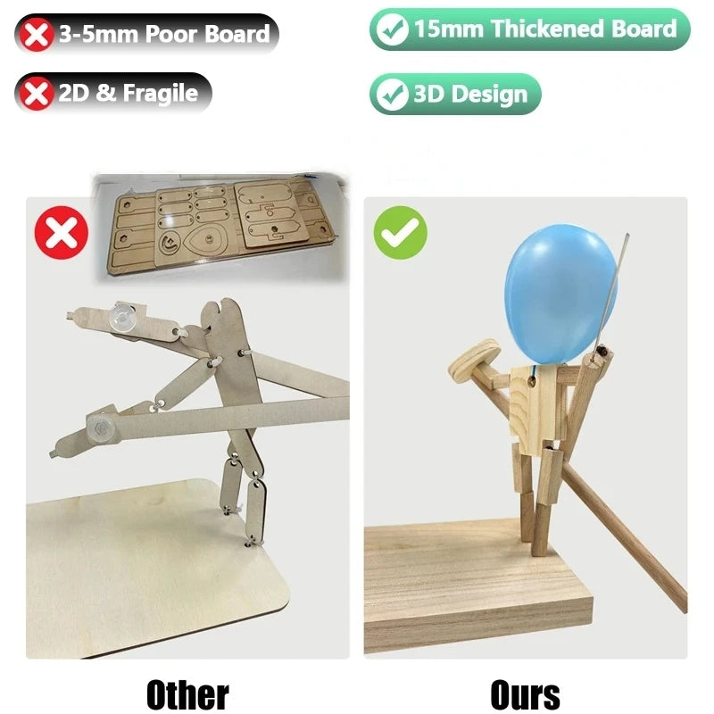 VIEDAJ | The Balloon Bamboo Man Battle: Fast-Paced 2-Player Action Game