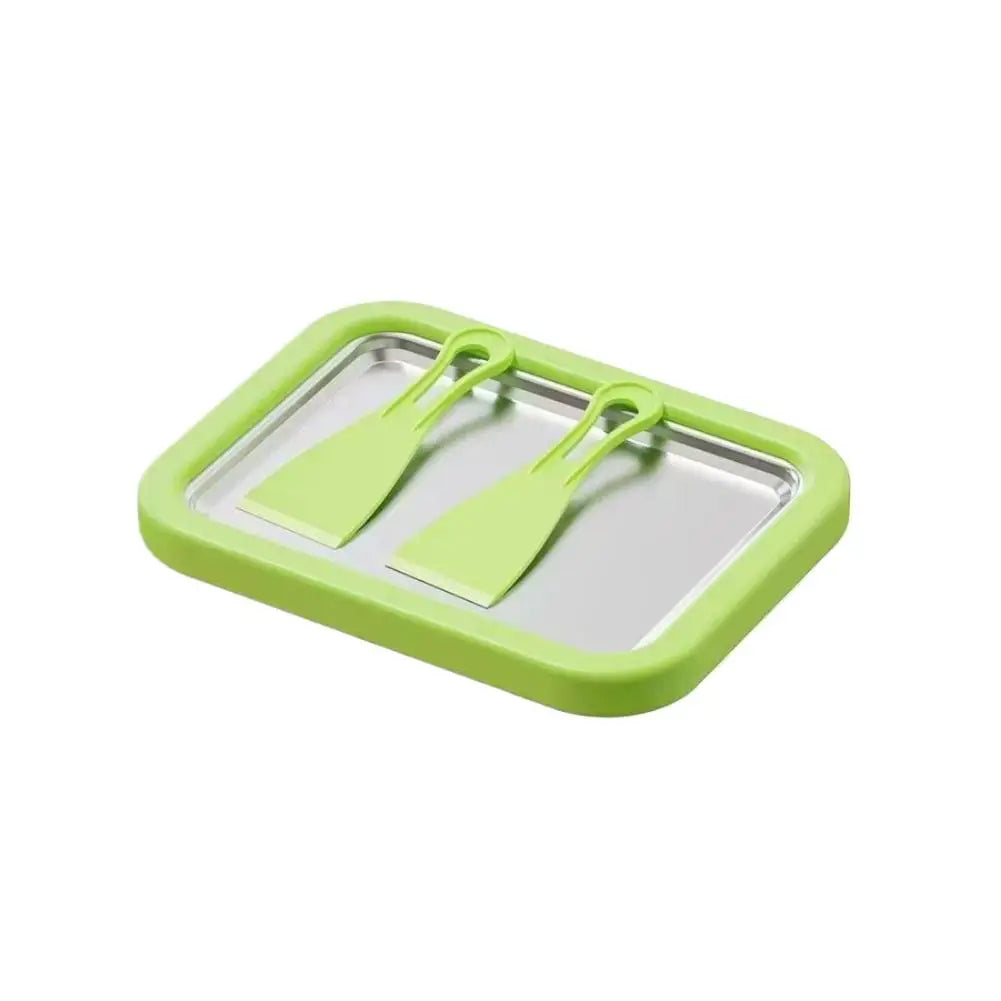 VIEDAJ | Instant Ice Cream Roll Cold Plate – Household Handmade Stir-Fry Yogurt & Sorbet Maker DIY Tool for Summer