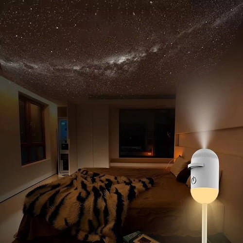 VIEDAJ | Mini 2-in-1 Galaxy Star Projector
