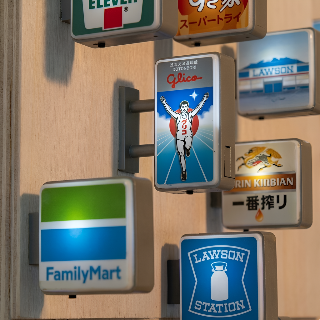VIEDAJ | Osaka Japan Convenience Store Light-Up Magnet